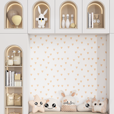 Trueliving 5 Loft Door Brown wardrobes Laminated Finish & PU Finish with Drawers 8Ft *2Ft *9Ft -2438.4MM X 609MM X 2743.2MM)